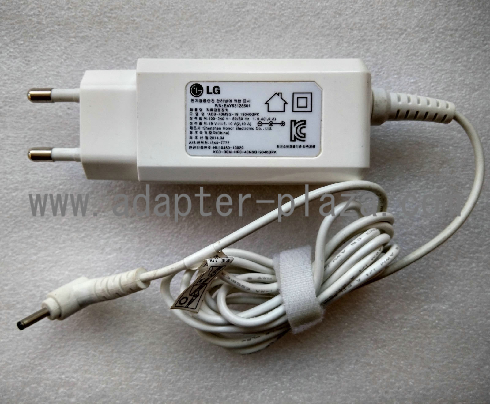 New Original LG 19V 2.1A 40W EAY63128601 ADS-40MSG-19 19040GPK AC Power Adapter For LG 13Z/14Z/15Z